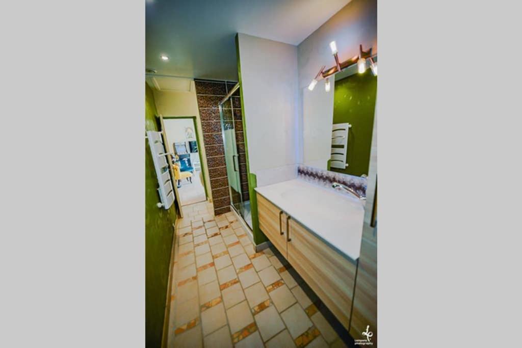 Maison Piscine Interieure Et Garage Troyes Bagian luar foto