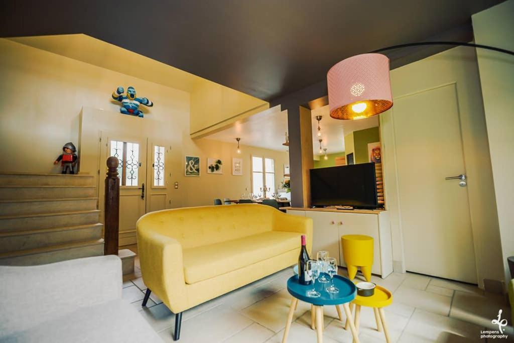 Maison Piscine Interieure Et Garage Troyes Bagian luar foto